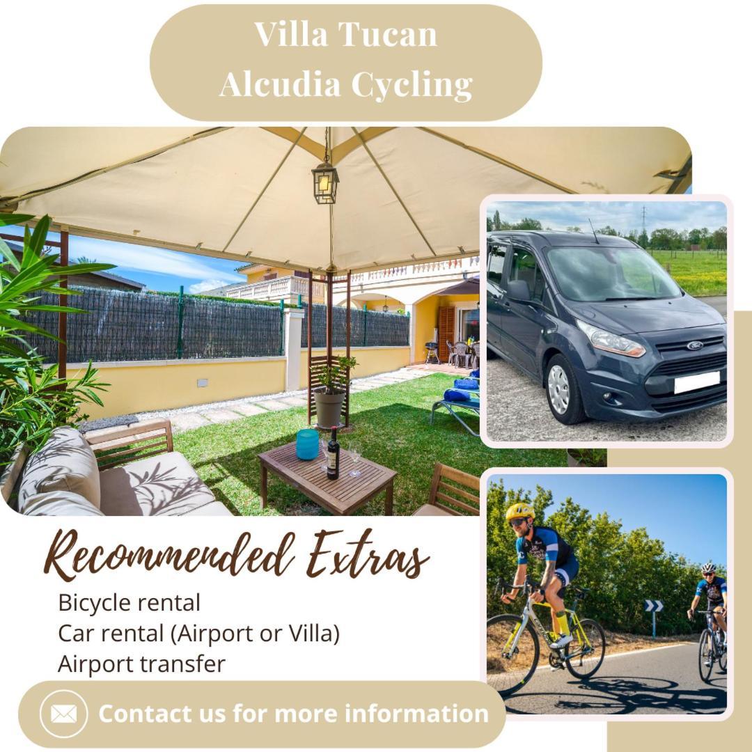Villa Tucan Alcudia Cycling Eksteriør bilde